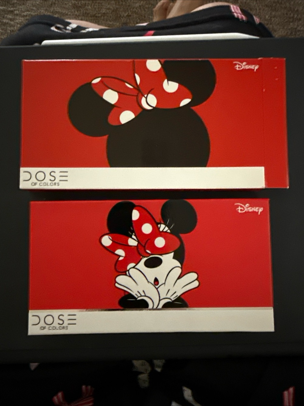 Disney Minnie Mouse Red and Black Wall Art Set